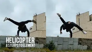 HELICOPTER TUTORIAL #parkour 