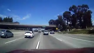 Avalanche Running Over Ladder on I-5 w New Alignment