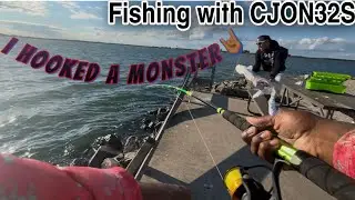 Fishing with my good friend @CJON32s after everything that&rsquo;s going on ￼