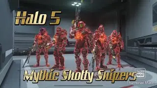 Halo 5 / Mythic Shotty Snipers / Gameplay - No commentary