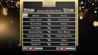 World Championship Alliance 48 | January 17th, 2026 | #wwe2k25