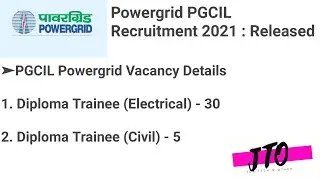 Notification Powergrid PGCIL Recruitment 2021 for Diploma Trainee Posts, Apply Online