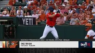 Baltimore Orioles Select Ike Irish with No. 19 Pick in 2025 MLB Draft!