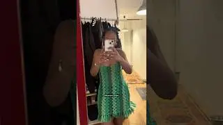 Neeeew dressssss 💚 #crochet #tutorial #fashion #couture #fashiondesigner #ootd #luxury #dress