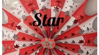 Star making with paper🌟@Remya's artful muse #viralvideo #trending #craft