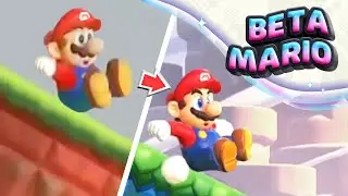 We Restored Mario Wonder's Beta Mario Model