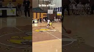 Is this call fair or foul?#fyp #trending #basketball #question