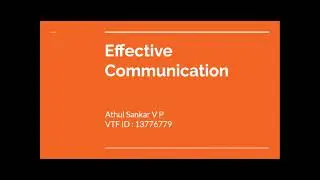Effective communication | Virtually Testing Foundation