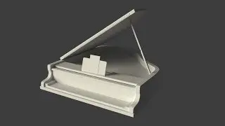 Blender: Modeling a Grand Piano (Part 2 of 4)
