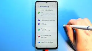 Samsung Galaxy F07: How to Enable/Disable Accessibility Menu