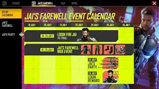 How to get jai character from jai farewell event |