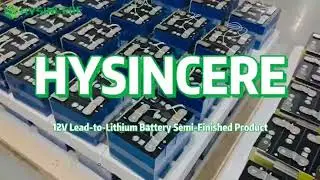 12V Lead-to-Lithium Battery Semi-Finished Product.#batteryfactory #lithiumbatteryfactory