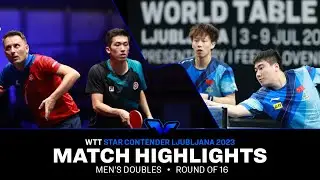 Lam S.H./Lubomir P. vs Liang J./Lin G. | MD R16 | WTT Star Contender Ljubljana 2023