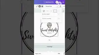 how to create logo design in canva. the way to use canva application to make your work easier.
