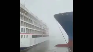 Collision of Passenger & General Cargo Ship