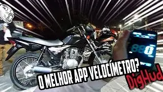TITAN 213CC, TESTE DE VELOCIDADE COM GPS DigiHud (Leia descri&ccedil;&atilde;o) - MotoFilmador999