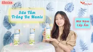 Review Sữa tắm trắng da Manis White Body Shampoo Nhật Bản