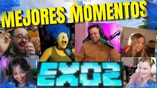 MEJORES MOMENTOS EXO2 MINECRAFT AURONPLAY NONI MAYICHI AROYITT AXOZER, ETC SERIE TWITCH EXODOS