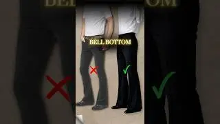 BellBottom❌✅ #shorts #bellbottom #pants #bottom