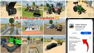 New Update will come today on 16th February💥 New Update will come today in Indian Vehicles Simula...