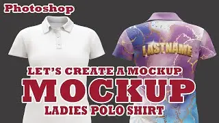 Ladies Polo Shirt Mockup