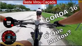 O Que Muda com Coroa MAIOR na MTB?!  Teste Virou Caçada