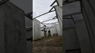 Battle in Hospital #airsoft #shorts @Airsoftrangersco @Castle_Airsoft