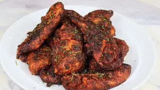 Рецепт куриных стрипсов с чёрным соусом | Popeyes Copycat