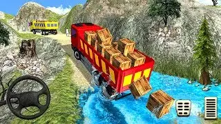 Truck Cargo Driving Hill Simulation: Offroad Truck Games - Android Gameplay
