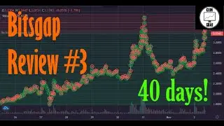 Bitsgap Review #3 - 5 Weeks (40 days) Results of Random Coin Pair Bot Trading Using Bitsgap App