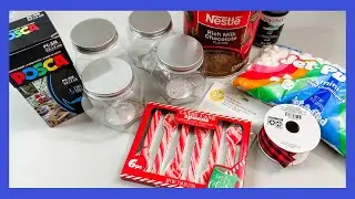Snowman Hot Cocoa Set DIY || DIY Gift || Just 1 Easy Christmas Craft
