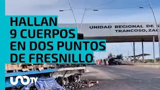 Terror en Zacatecas: hallan 9 cuerpos en dos puntos de Fresnillo