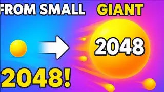 Ball Run 2048 &ndash; All Levels Gameplay (Best Merge Game 2025)