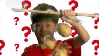 Bits and Bobs - Vegetable Puzzle It Out Segment Red Hang a Potato On a Mobile