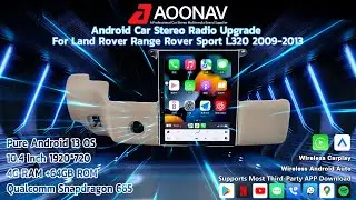 Car Radio for Land Rover Range Rover Sport L320 2009-2013 Multimedia Player GPS Navigation Carplay
