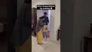 Expectations Vs reality 🤪🥵#comedy #comedyshorts #couplehumor #expectationvsreality #youtubeshorts
