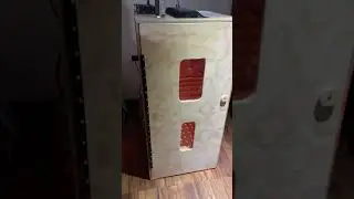 Коробка для приготовления билтонга или вяленого мяса своими руками