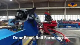 Door Panel Roll Forming Line