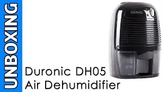 Duronic DH05 Air Dehumidifier Unboxing