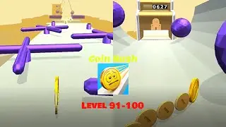 Coin Rush - The Ultimate Coin Challenge! (Level 91-100) | Mobile Fun