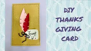 DIY THANKSGIVING CARD | HANDMADE CARD | ILOKO |