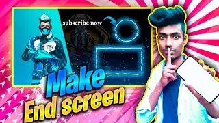how to make gaming end screen || how to make gaming outro || gaming end screen ya outro kaise banaye