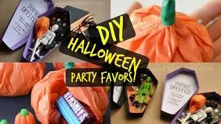 Quick and Easy DIY Halloween Party Favors