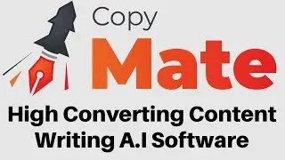 CopyMate Review Demo Bonus - High Converting Content Writing A.I Software