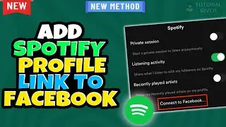How to add Spotify profile link to Facebook profile