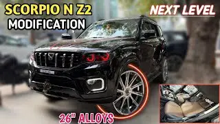 2026 Mahindra Scorpio N Z2 Modified With Price ✅ Modified Scorpio N ✅ Scorpio N 2026 Modification