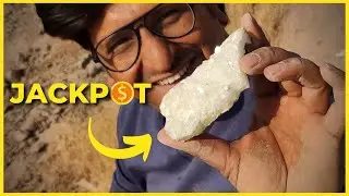 Crystal Hunting for Beginners | Rock Collecting for Beginners | Apophyllite Crystal Extraction