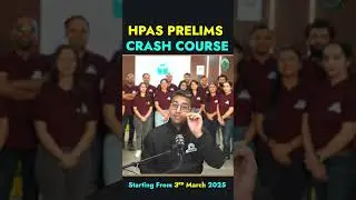 HPAS Prelims 2025 Live ACE Batch Starting on 3rd March 2025 | Join!!!