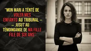 TOUT EN MAJUSCULE ET GRAS : MON MARI A TENT&Eacute; DE ME VOLER MES ENFANTS AU TRIBUNAL&mdash;JUSQU&rsquo;AU T&Eacute;MOIGNAGE