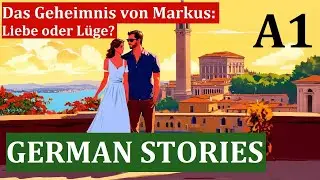 Learn German A1 | Das Geheimnis von Markus - Liebe oder L&uuml;ge? | German-English Story for Beginners